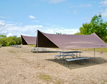 Тентовая пляжная беседка
